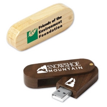 USB stick houten Twister