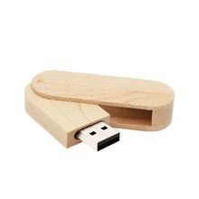 Houten USB stick Twister binnen 1 week