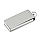 Mini USB stick Litra,  zilver