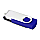 USB stick Twist snelle levering, blauw
