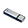 USB stick Classic, transparant blauw