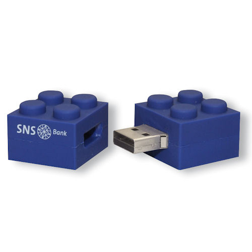 USB stick Bouwsteen, eigen PMS