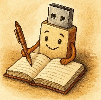Het geheime dagboek van een USB-stick